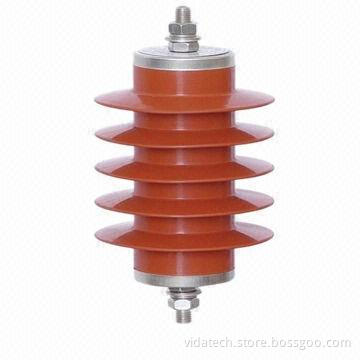 MOA zinc oxide lightning arrestors, used in outdoor power grid